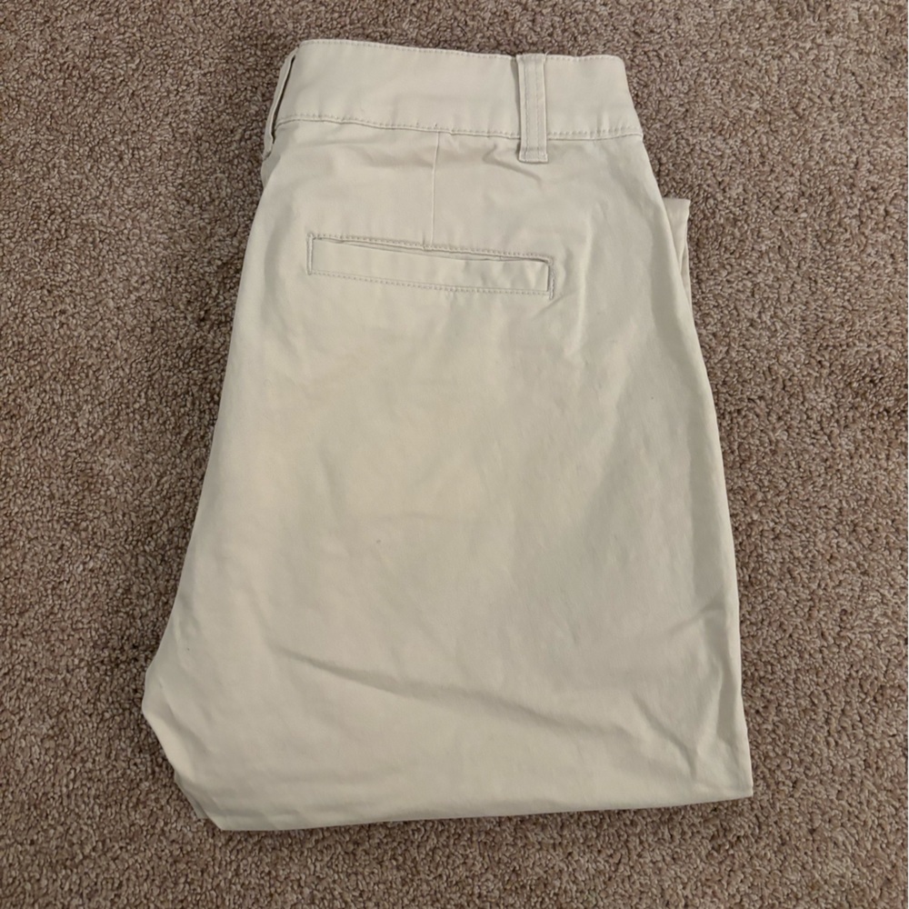 Light Beige Girlfriend Khaki Fatigue Pants From Gap - Picture 2 of 5
